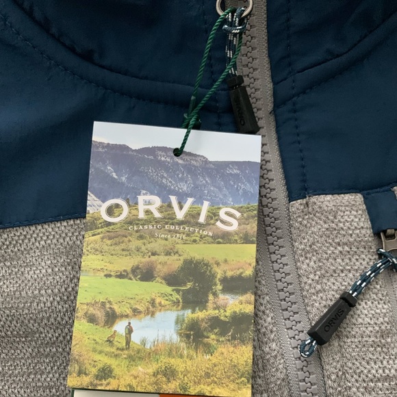 NWTOrvis XL, XXL Bonded mesh full zip jacket size Grey and Blue - Picture 6 of 16